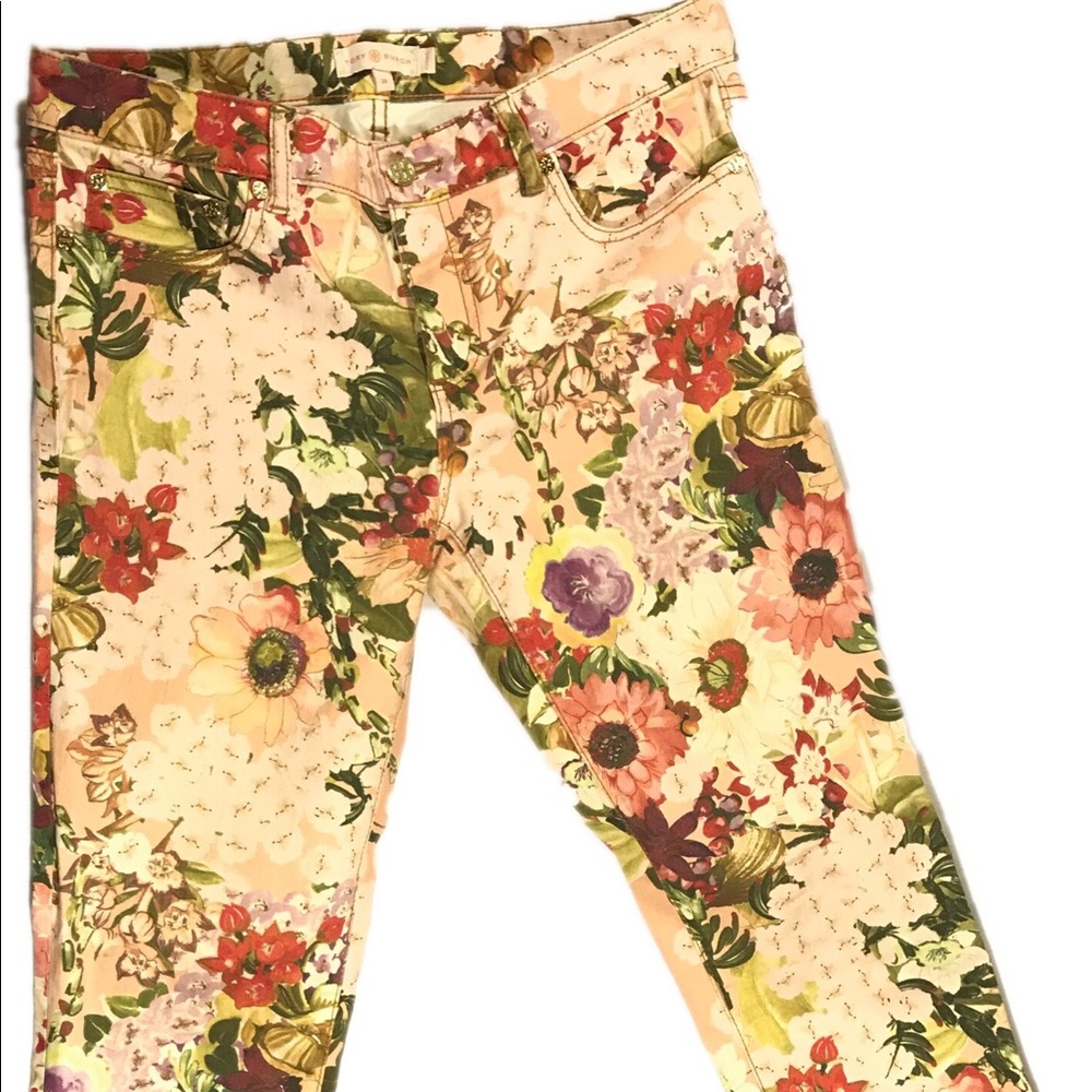 Tory Burch Floral Pants
